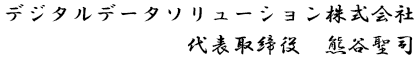 デジタルデータソリューション株式会社